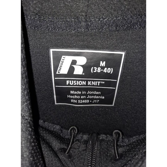 Russell Fusion Knit‎ Louisiana State University LSU  Tigers Black Jacket Size M - Picture 5 of 7